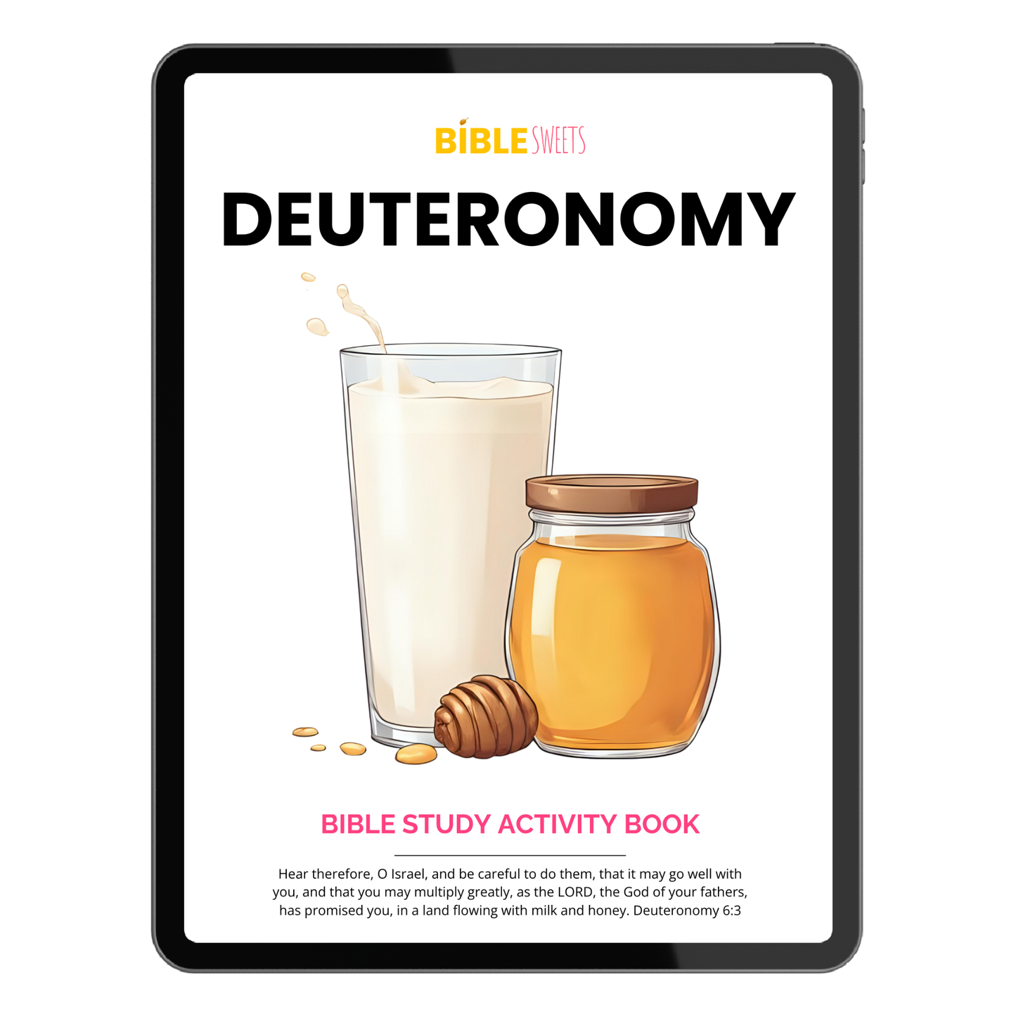 Deuteronomy Bible Study Activity Book (Digital Download)