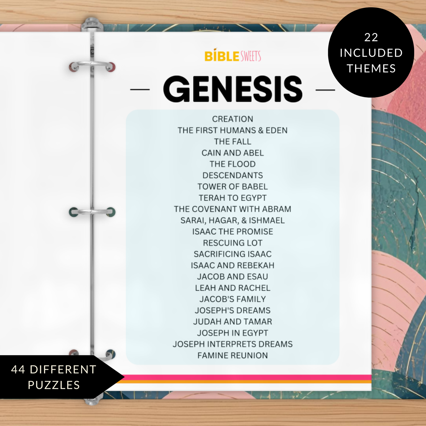 Genesis Bible Study Activity Book (Digital Download)