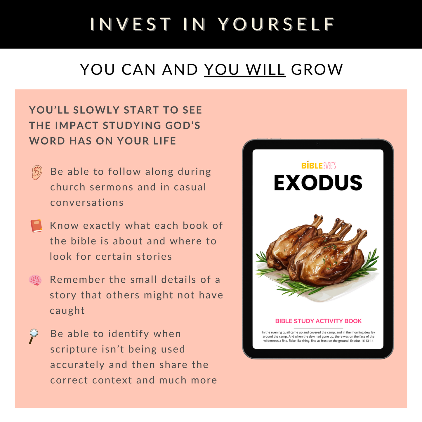 Exodus Bible Study Activity Book (Digital Download)