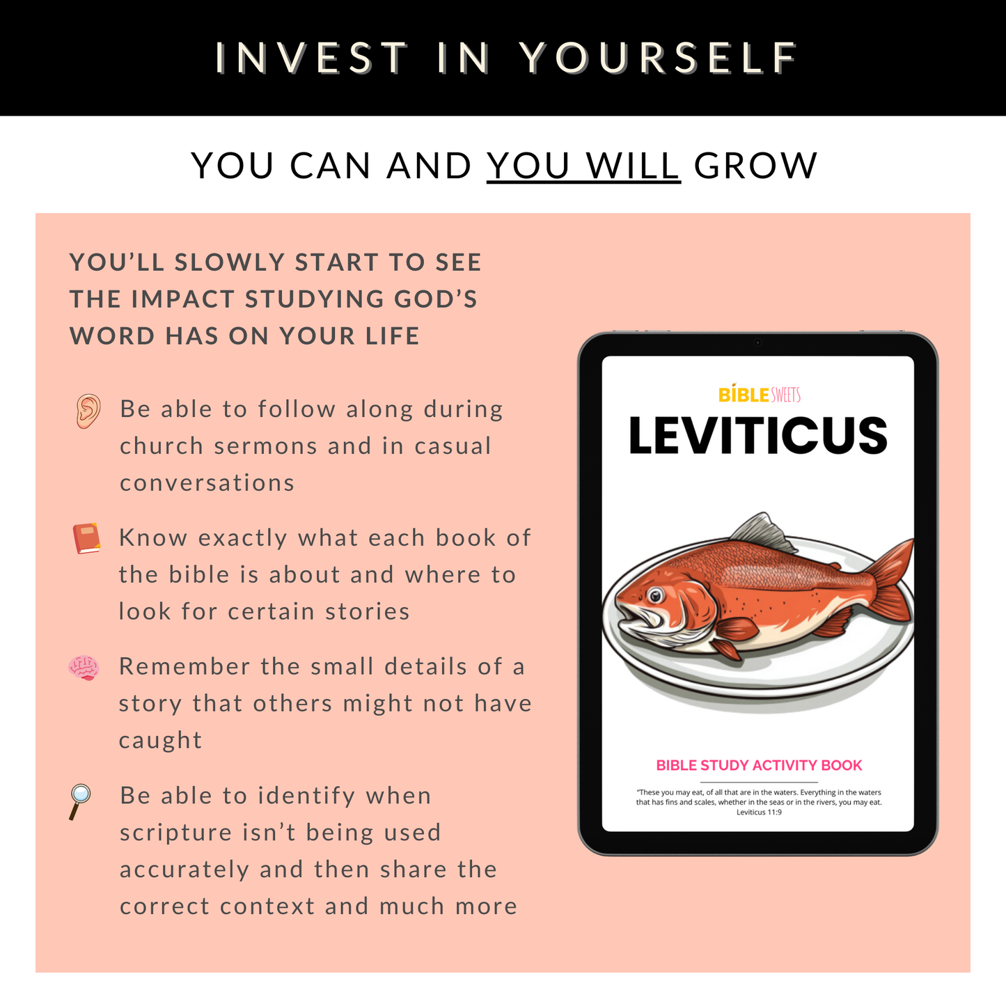 Leviticus Bible Study Activity Book (Digital Download)