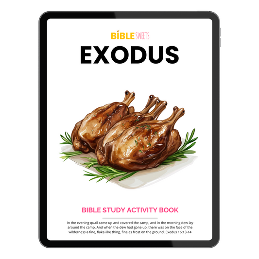 Exodus Bible Study Activity Book (Digital Download)